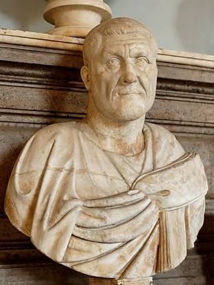 Maximus Thrax Emperor reigned 235-238 CE Musei Capitolini Roma  473   Albani Collection
